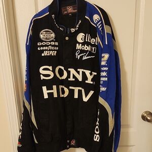 Sony Black and Blue Racing Jacket